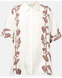 Asceno - Montauk Silk Twill Shirt - Lyst