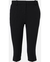 TOTEME - Wool-Blend Capri Pants - Lyst