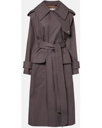 Victoria Beckham - Philippa Cotton Trench Coat - Lyst