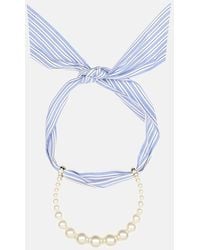 Miu Miu - Halskette mit Zierperlen - Lyst