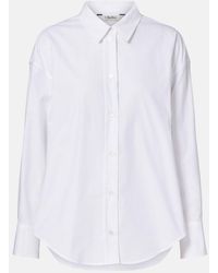 Max Mara - Adele Cotton Poplin Shirt - Lyst