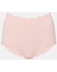 Marysia Swim - Santa Monica Scalloped Bikini Bottoms - Lyst