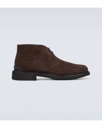 Tod's - Suede Desert Boots - Lyst
