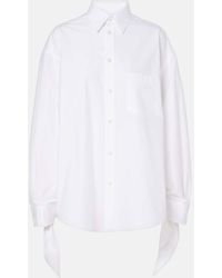 Balenciaga - Cotton Poplin Shirt - Lyst