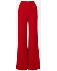 Elie Saab - High-Rise Cady Flared Pants - Lyst