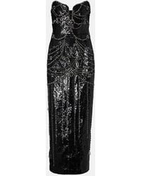 Clio Peppiatt - Chandelier Embellished Gown - Lyst