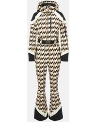 Perfect Moment - Allos Houndstooth Ski Suit - Lyst