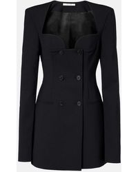 Nensi Dojaka - Double-Breasted Blazer Dress - Lyst
