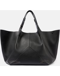 Victoria Beckham - W11 Jumbo Leather Tote Bag - Lyst