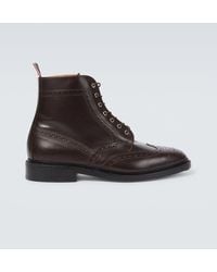 Thom Browne - Leather Lace-up Boots - Lyst