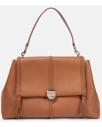 Chloé - Penelope Large Leather Shoulder Bag - Lyst