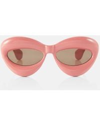 Loewe - Inflated Acetate Cat-Eye Sunglasses - Lyst