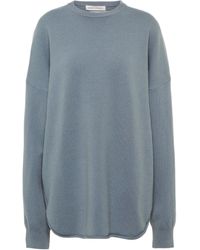 Damen Bekleidung Pullover und Strickwaren Ärmellose Pullover Extreme Cashmere Kaschmir Pullunder N° 144 Clic in Natur 