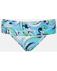 Melissa Odabash - Brussels Printed Bikini Bottoms - Lyst