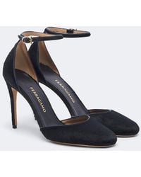 Ferragamo - Pumps Maily Aus Leder - Lyst