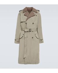 Balenciaga - Double-breasted Trench Coat - Lyst