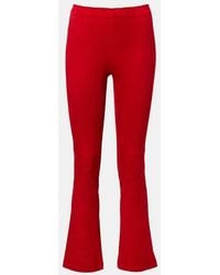 Stouls - Jp Twenty Slim Suede Pants - Lyst