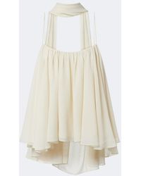 De La Vali - Agapito Georgette Top - Lyst