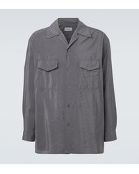 Lemaire - Silk-Blend Shirt - Lyst