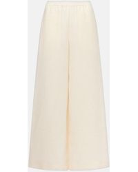 Eres - Select Linen Wide-Leg Pants - Lyst