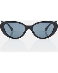 Versace - Embellished Cat-eye Sunglasses - Lyst