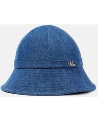 Chloé - Hut Iconic Aus Denim - Lyst