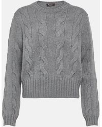 Loro Piana - Cable-knit Cashmere Sweater - Lyst