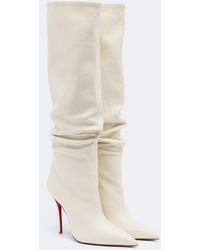 Christian Louboutin - Zependris Leather Knee-High Boots - Lyst