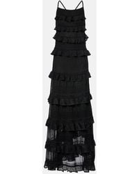 Zimmermann - Vestido Largo Illustration De Punto - Lyst