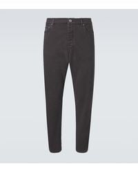 Brunello Cucinelli - Mid-Rise Straight Jeans - Lyst