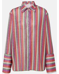 Oséree - Lumiere Striped Shirt - Lyst