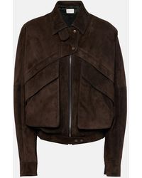 Magda Butrym - Chaqueta De Ante - Lyst
