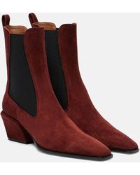 Paris Texas - Bettina 50 Suede Ankle Boots - Lyst