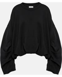 Dries Van Noten - Oversized Cotton Jersey Sweatshirt - Lyst