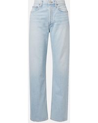Agolde - High-Rise Straight Jeans Kelly - Lyst
