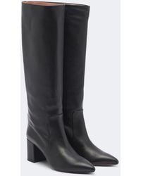 Paris Texas - Anja Suede Knee-High Boots - Lyst