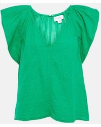 Velvet - Ava Linen Top - Lyst