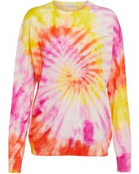 Stella McCartney - Tie-Dye Virgin Wool Sweater - Lyst