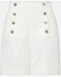 Etro - Cotton-Blend Shorts - Lyst
