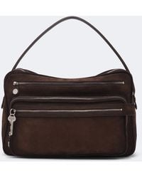 Acne Studios - Camero Camera Suede Shoulder Bag - Lyst