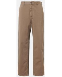 The Row - Sharka Cotton Gabardine Wide-Leg Pants - Lyst