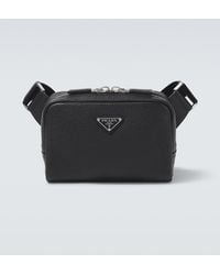 Prada - Small Leather Shoulder Bag - Lyst