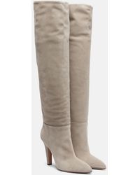Paris Texas - Elsa 100 Suede Over-The-Knee Boots - Lyst