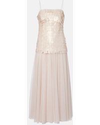 Jonathan Simkhai - Maxine Sequined Maxi Dress - Lyst