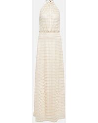 Melissa Odabash - Maisie Halterneck Maxi Dress - Lyst