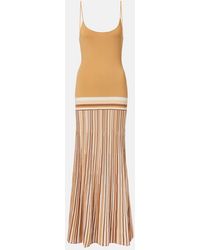 Faithfull the Brand - Citara Knitted Cotton-Blend Maxi Dress - Lyst