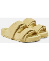 Birkenstock - X Tekla Pantoletten Uji Aus Veloursleder - Lyst