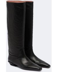 Paris Texas - Bettina Leather Knee-High Boots - Lyst
