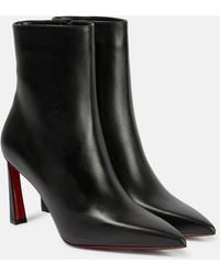 Christian Louboutin - Condora 85 Leather Bootie - Lyst