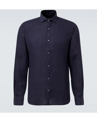 Thom Sweeney - Camisa De Lino - Lyst